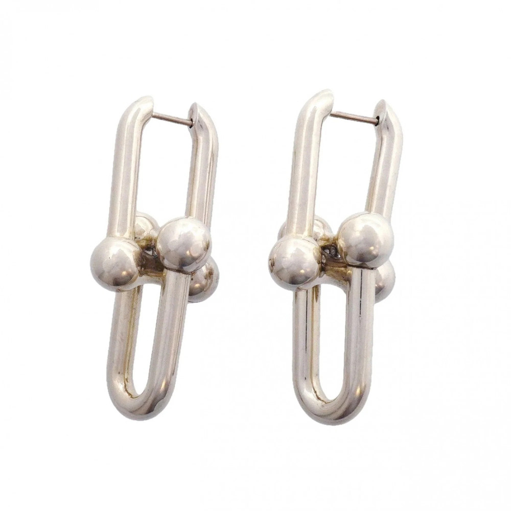 Tiffany & Co. Hardware Extra Large Sterling Silver Earrings for Women P3235175